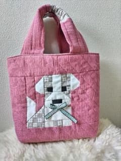 犬ちゃん♡パッチワークトートのサムネイル