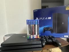 SONY PlayStation 4 Pro 本体 1TB ソフト6本セットのサムネイル