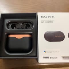 パピコのヘタ様専用ソニー純正 WF-1000XM3 ブラック 充電ケースのみのサムネイル