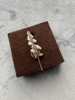 Agate Leaf Design Ear Cuff