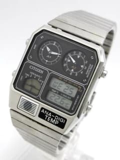 882 完動品 CITIZEN ANA-DEGI 8989-S116864 CITIZEN ANA-DEGI TEMP 腕時計 8989-S116864 - メルカリ