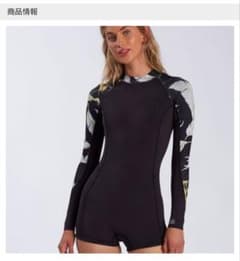 BILLABONG トロピカル柄 ロングスリーブスプリングウェットスーツ ビラボン】Billabong ロングスリーブスプリング ウェット サイズ6