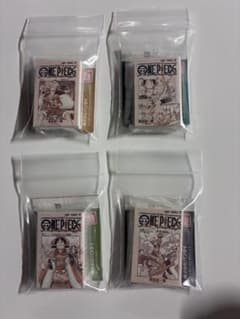 ONE PIECE 豆ガチャ本 4種セットのサムネイル
