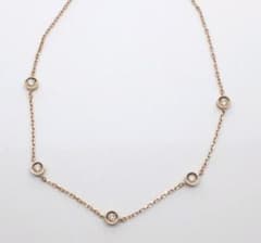 ダイヤモンド 18K 0.10ct PG ブレスレットのサムネイル