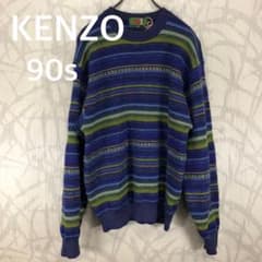 ケンゾー 90s KENZO GOLF 3D KNIT 3Dニット k - メルカリ
