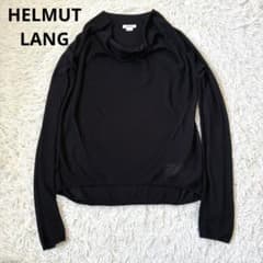 Helmut Lang ニット ヘルムートラング 袖切替 S HELMUT ヘルムートラング 切替 ニット セーター リブ シーア - メルカリ