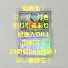極美品 イーブイ マスボミラー 1枚 テラスタルフェスex - メルカリ