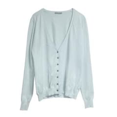 美品　セオリーリュクス　ウォッシャブルカーディガン　サマーウール　38 o*1様 美品☆【セオリーリュクス】ミント 薄手 春夏カーディガン