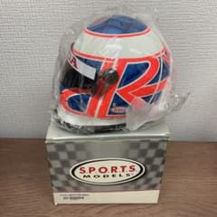 箱あり ホンダ ジェンソンバトン 1/2ヘルメット F1 - メルカリ