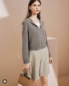 FOXEY フォクシー　カーディガンパーカー　リネン FOXEY フォクシー リネンパーカー 2025Cardigan(Libre) - メルカリ