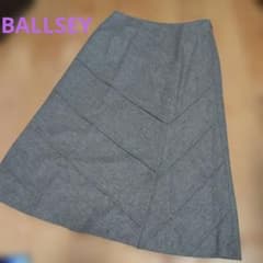 BALLSEY フレアスカート ひざ丈 ウールアンゴラ　36のサムネイル