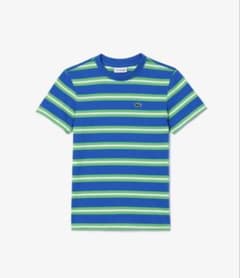 LACOSTE Tシャツ マルチカラーボーダーのサムネイル