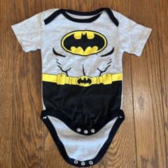 Justice League Batman 롬퍼스 미국 사이즈 6-9M