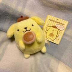 ポムポムプリン　食いしん坊シリーズ　マスコット　パン食いのサムネイル