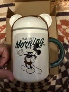 ⭐️海外限定⭐️スタバ × ディズニー コラボマグカップ 耳付フタ　ミッキー　未使用のサムネイル
