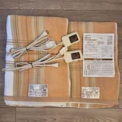 電気毛布 SB-K203 ポリエステル 188×130cm 2セット 2025年 - メルカリ