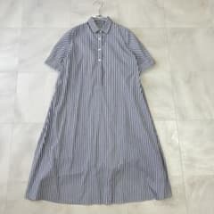 マッキントッシュロンドン ストライプシャツワンピース 38 - メルカリ