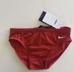 NIKE Men's Swimsuit, Size US28, Red, Swim Briefs/Bikini