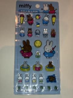 【韓国購入】miffy ミッフィー クリスタルステッカーのサムネイル