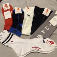 archivio ソックス 6足セット 22-24cm ゴルフウェア archivio ソックス 6足セット 22-24cm ゴルフウェア - メルカリ
