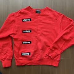 STUSSY スウェット レッドのサムネイル