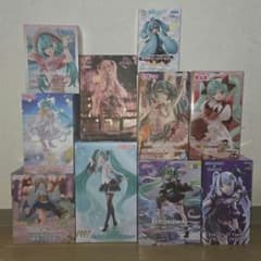 初音ミク　プライズフィギュア　まとめ売り 10点セット