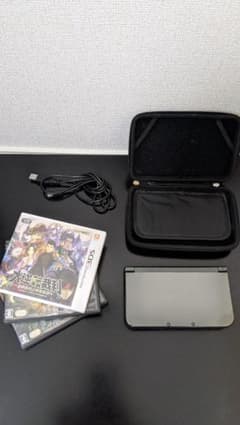 Newニンテンドー3DS LL メタリックブラック　美品！！室内使用のみのサムネイル