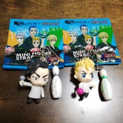 東京リベンジャーズ×ラウンドワン　ミニフィギュアストラップのサムネイル
