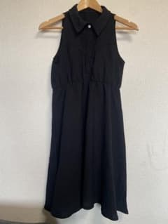 SHEIN ノースリーブワンピース 11-12Y 黒のサムネイル