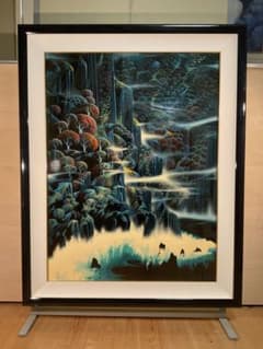 アイベンロール「オーシャンクリフⅡ」シルクスクリーン 直筆サイン