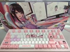 VSPO！GEAR ゲーミングキーボード　花芽なずなEDITION VSPO！GEAR ゲーミングキーボード 花芽なずなEDITION - メルカリ