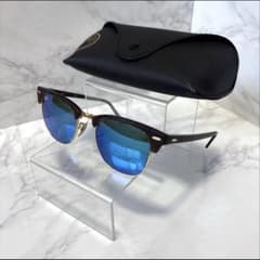 y052914 Ray-Ban RB3016 CLUBMASTER ブルーミラー y052914 Ray-Ban RB3016 CLUBMASTER ブルーミラー - メルカリ