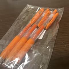 ZEBRA SARASA CLIP 0.5mm オレンジ 3本セットのサムネイル