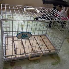 ありゆ様♡８月いっぱい値下げ中♡ゲージ♡小型用♡込みにしました♡のサムネイル