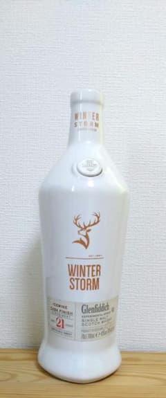 グレンフィデック21年 ウィンターストーム 空瓶 - メルカリ