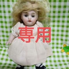 アンティークビスクドールミニョネット フローズンシャーロットちゃん