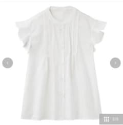 しまむら  nozomiコラボ  ブラウス Ꮮ ホワイトのサムネイル