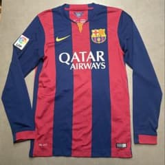 【三冠達成モデル】バルセロナ ユニホーム 現地購入　ラキティッチ 三冠達成モデル】バルセロナ ユニホーム 現地購入 ラキティッチ - メルカリ