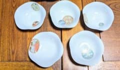 深川製磁 寿赤絵 小鉢 5客 セット - メルカリ