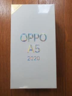 【新品未開封】OPPO A5 2020 ブルーのサムネイル