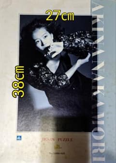 中森明菜ジグソーパズル 1000ピース新品未使用長期暗所保管 極美品