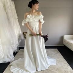 れ様専用】ドレスプロダクション オフショルダー Aラインドレス