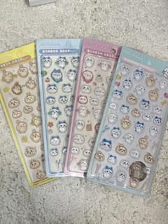 ボンボンドロップシール　ちいかわ　4枚セット　硬いタイプ　海外製のサムネイル