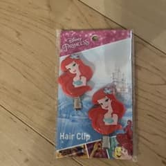 ディズニー アリエル ヘアクリップ 2個セットのサムネイル