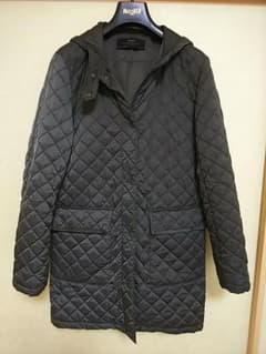 ZARA 퀼팅 코트 롱 코트
