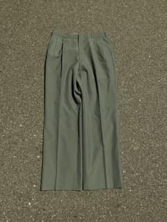 70s80sスラックス ユーロ ヴィンテージ 検索用 ギャバジン レーヨン
