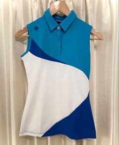 DESCENTE デサントゴルフ ノースリーブシャツ S - メルカリ