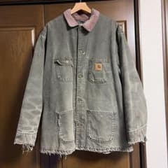 カーハート　ミシガンチョアコート　XL モスグリーン　90sのサムネイル