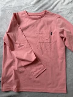 THE NORTH FACE 長袖 ポケットTシャツ ピンク Sのサムネイル
