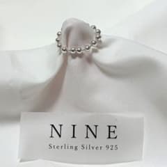 シルバー925リング　ボールリング